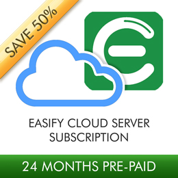 Easify Cloud Server 24 Month Subscription